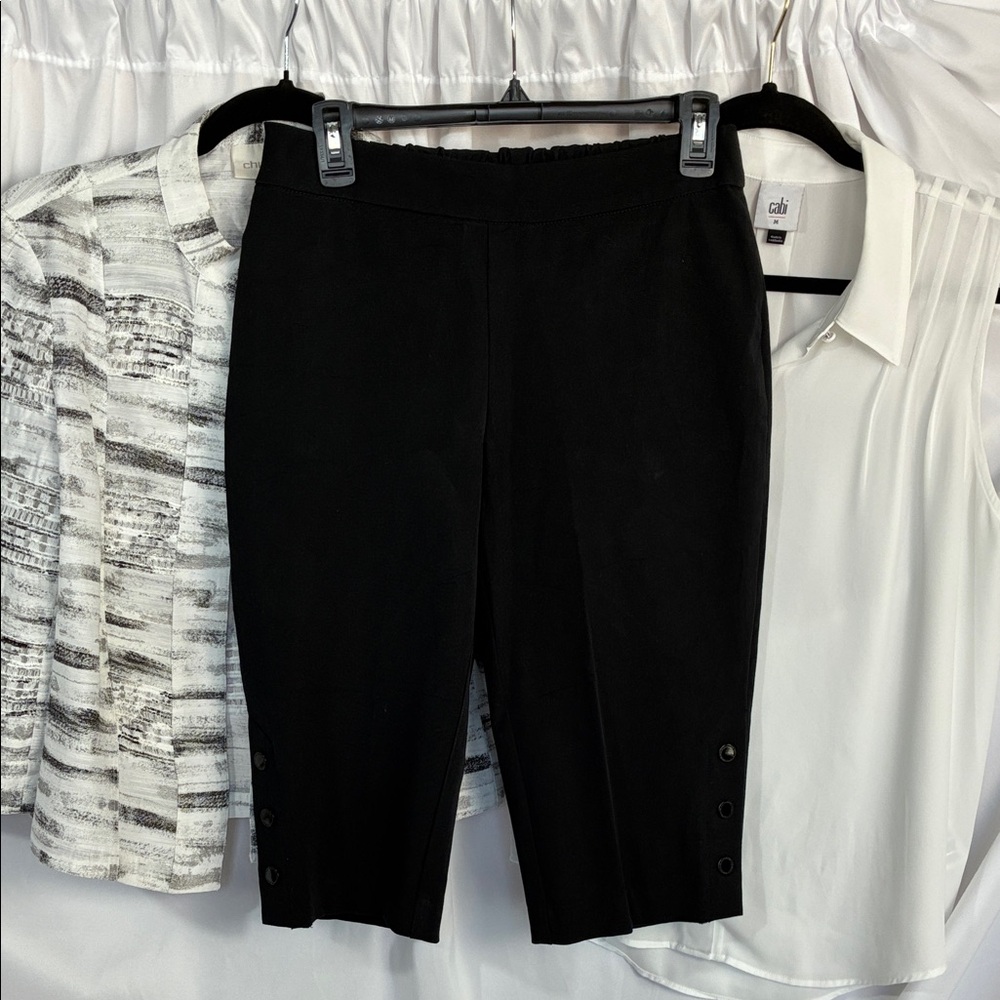 Isaac Mizrahi Live Cropped Pants